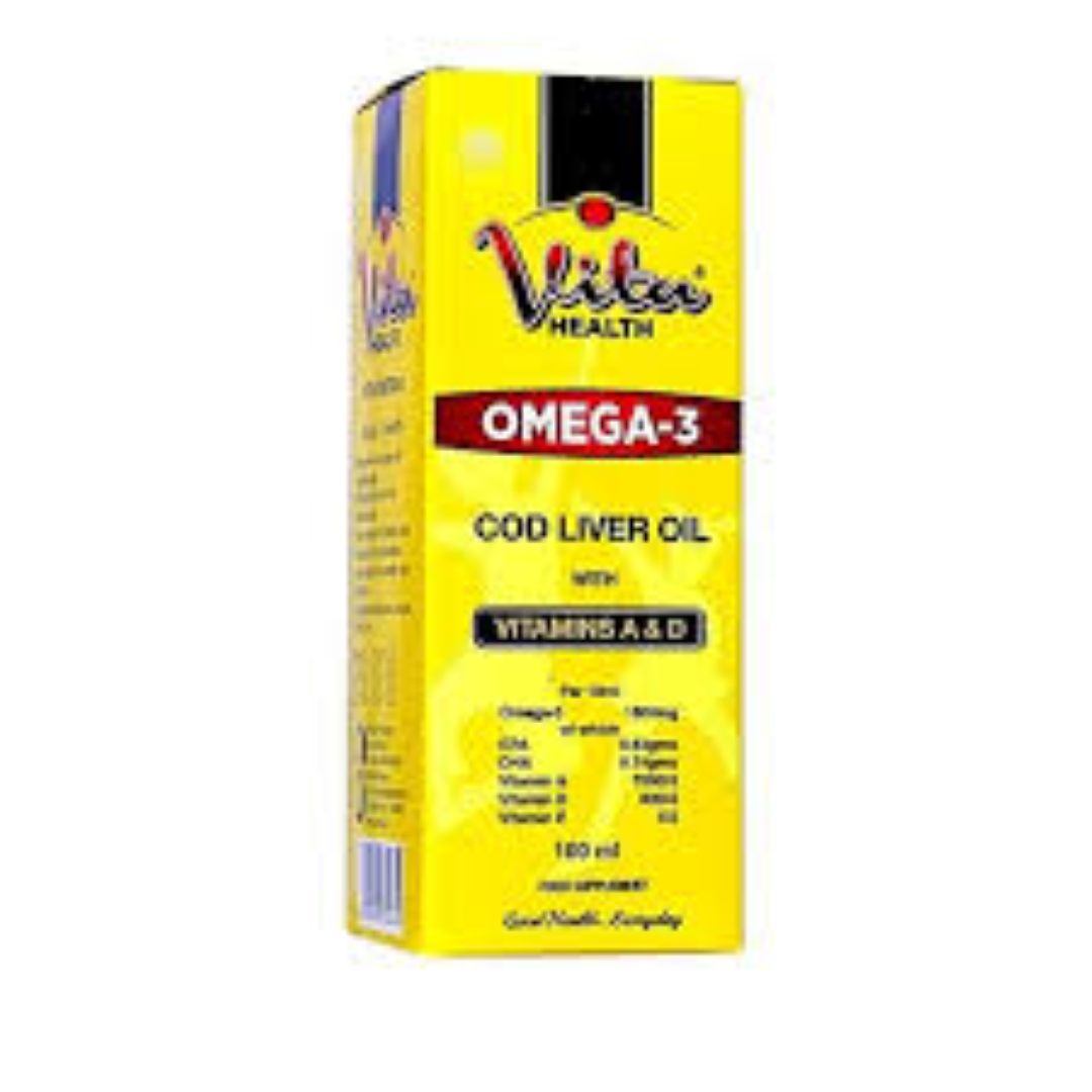 VITAHEALTH COD LIVER OIL 100ML